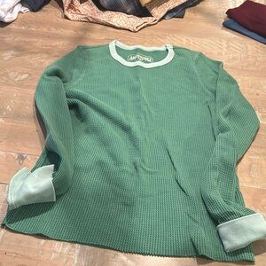 Green American Eagle Long Sleeve